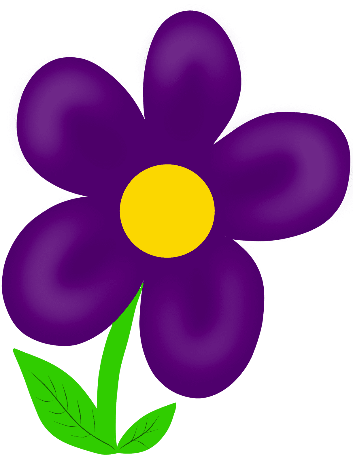 Spring summer flowers clipart photo