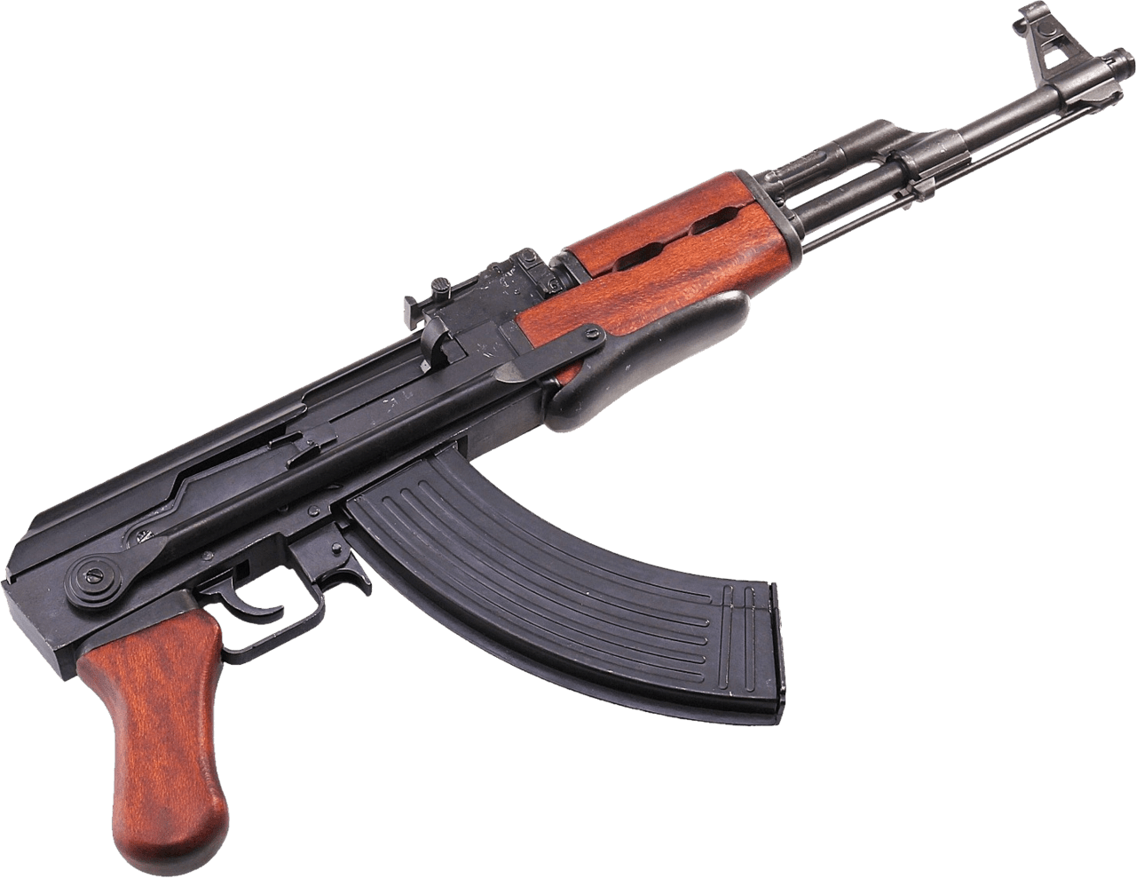 Ak machine gun clipart image