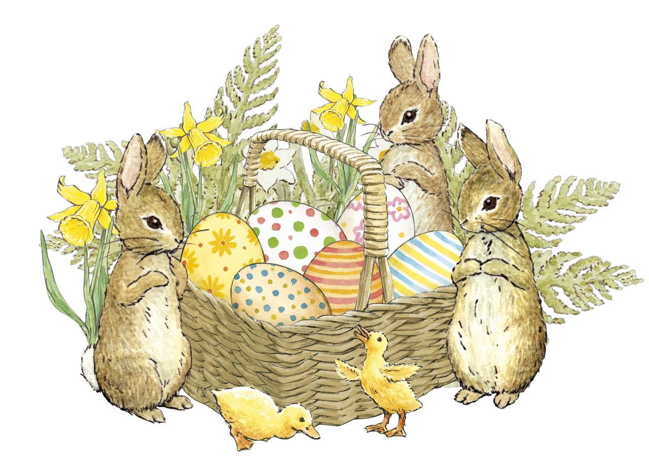 Easter bunny peter rabbit everything beatrix potter clipart free