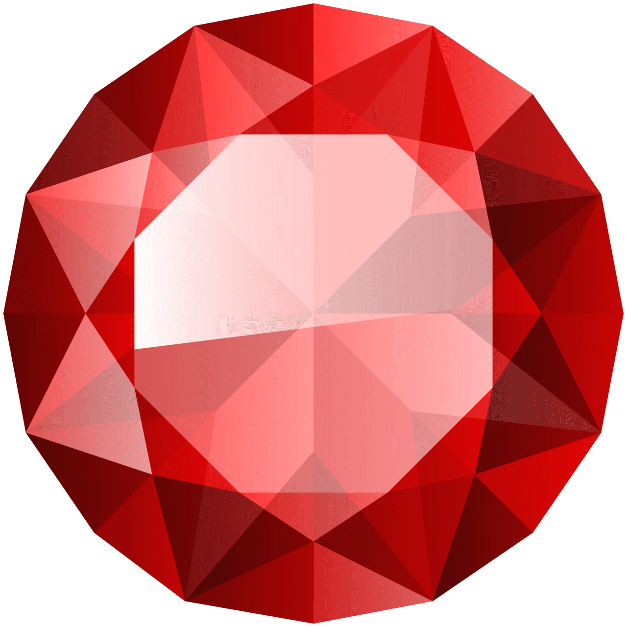 Red diamond clipart image