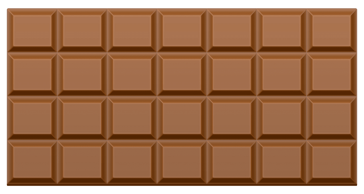 Chocolate candy bar clipart suggest free