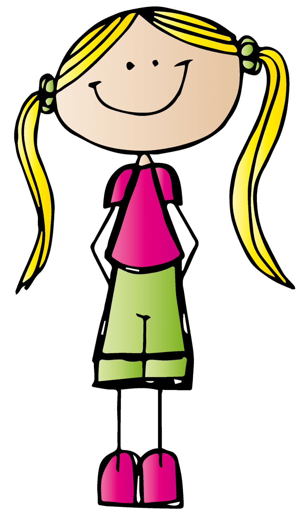 Cute kid clipart photo