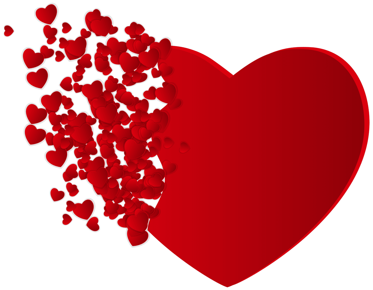 Valentines hearts hd plu clipart free