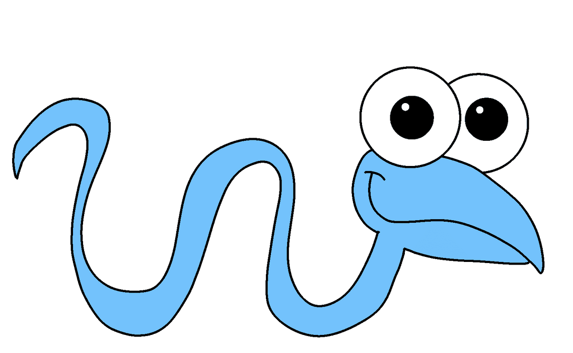 Slippy cartoon snake clipart blue racer by rho deviantart image