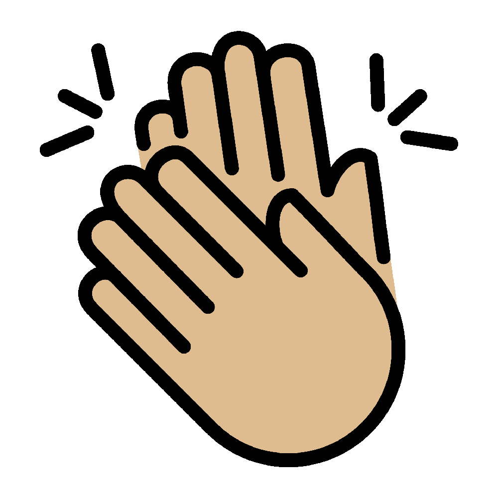 Clapp hand emoji images hd photo clipart