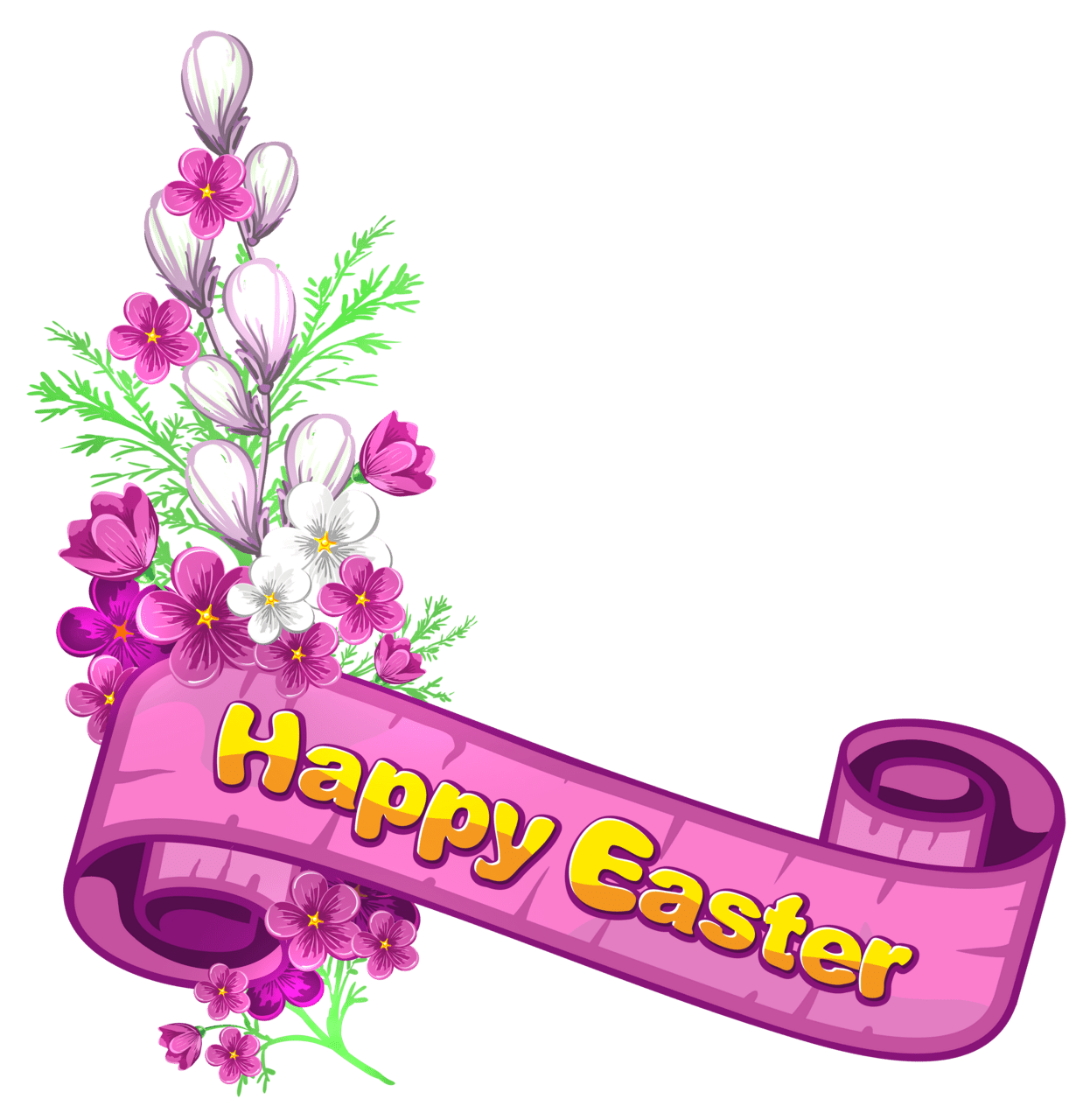 Happy easter pin page clipart logo 2