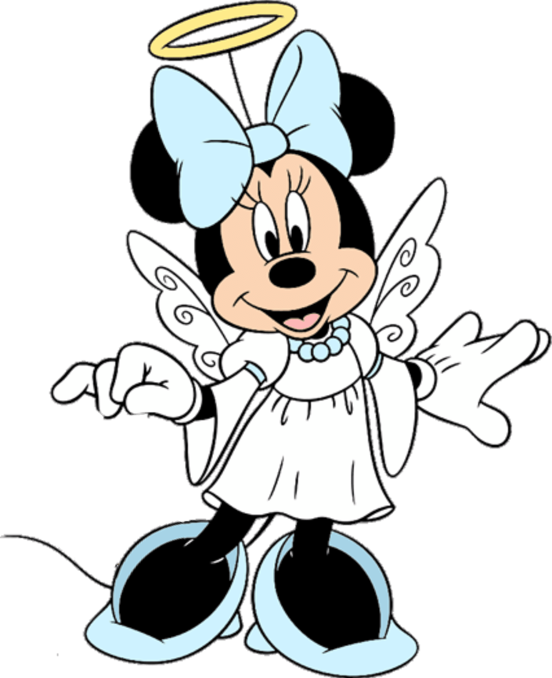 Mickey mouse https disneyclips images minnie halloween angel halloweenhtml toedit scangelwings angelwings picsart clipart