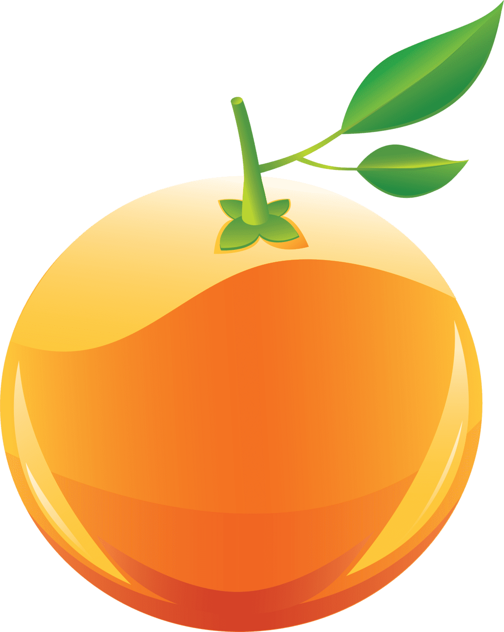 Lemon orange oranges clipart logo 2