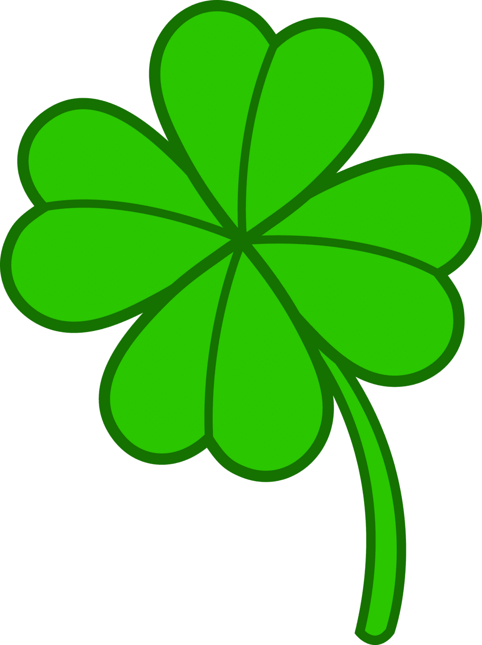 Leaf clover leaves drawing clipart transparent