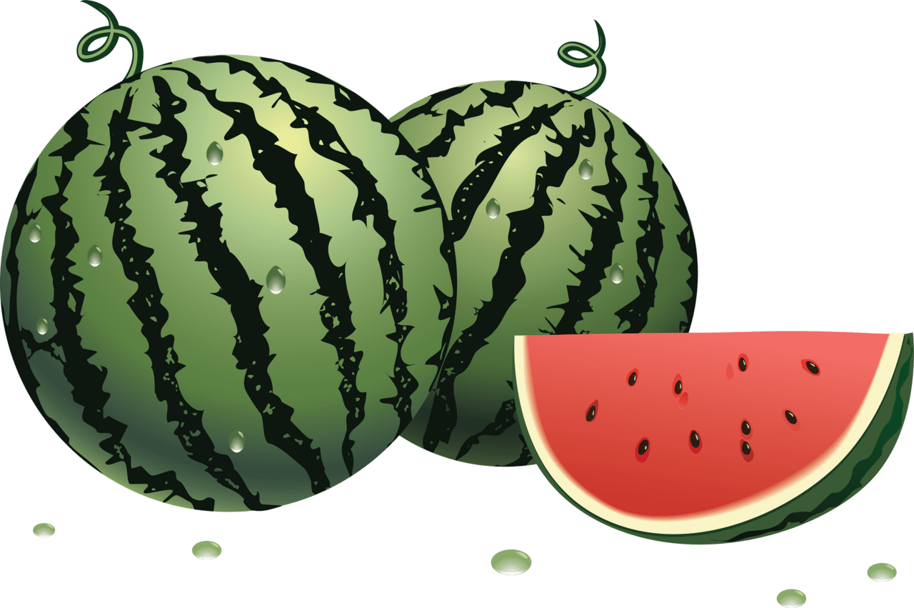 Watermelon clipart cartoon transparent