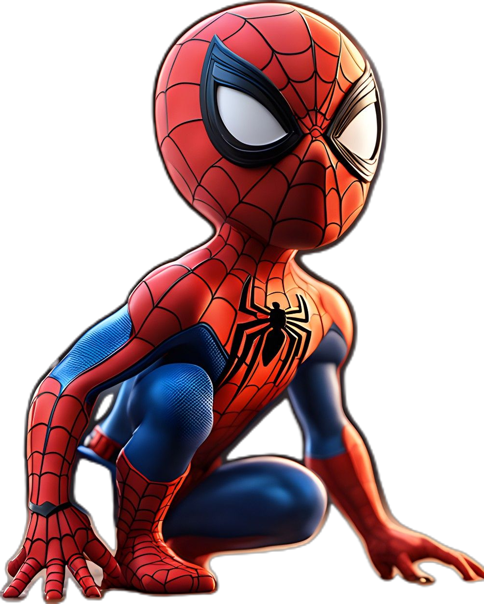 Spider man clipart transparent 2