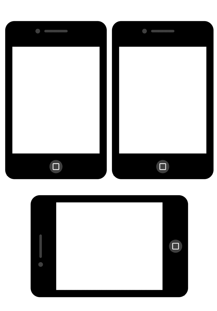 Printable and digital camera phone frames clipart background