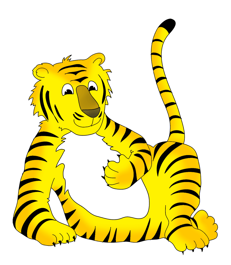 Clipart of tiger free