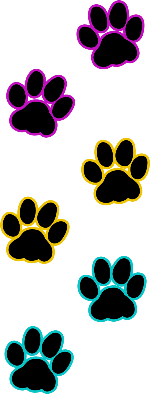 Paws background images cliparts clipart library