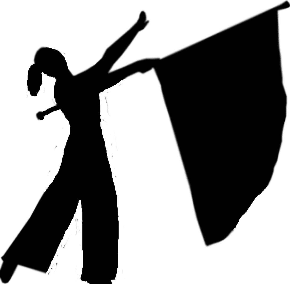 Dance color guard clipart background