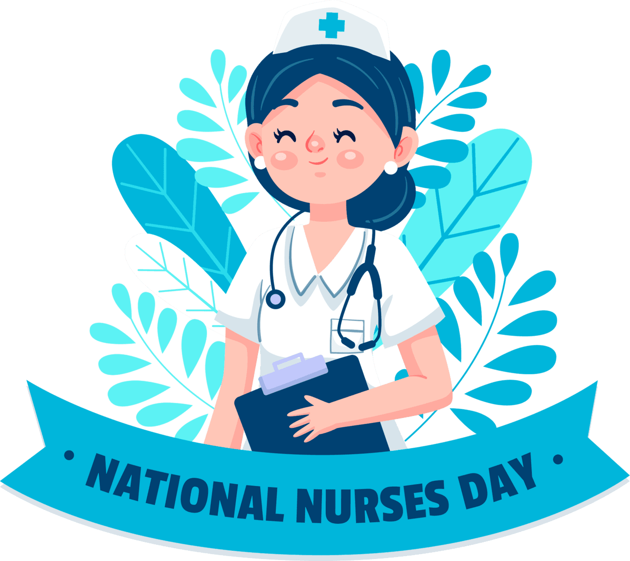 Labor day nurse clipart image