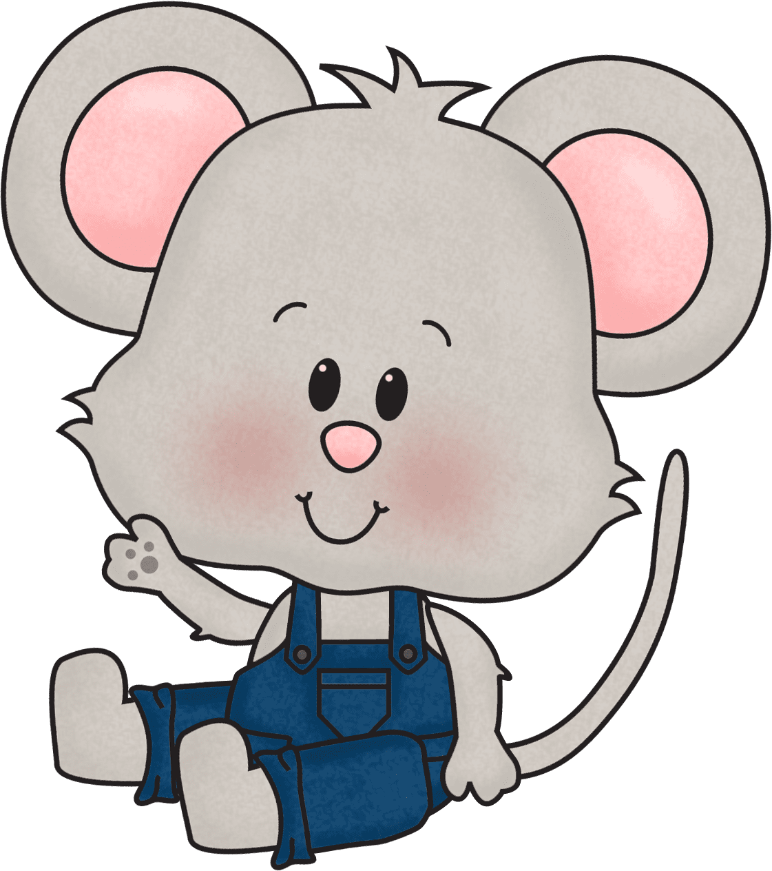 Cute mouse clipart carrie speech corner the gets cheese following kawaii logo