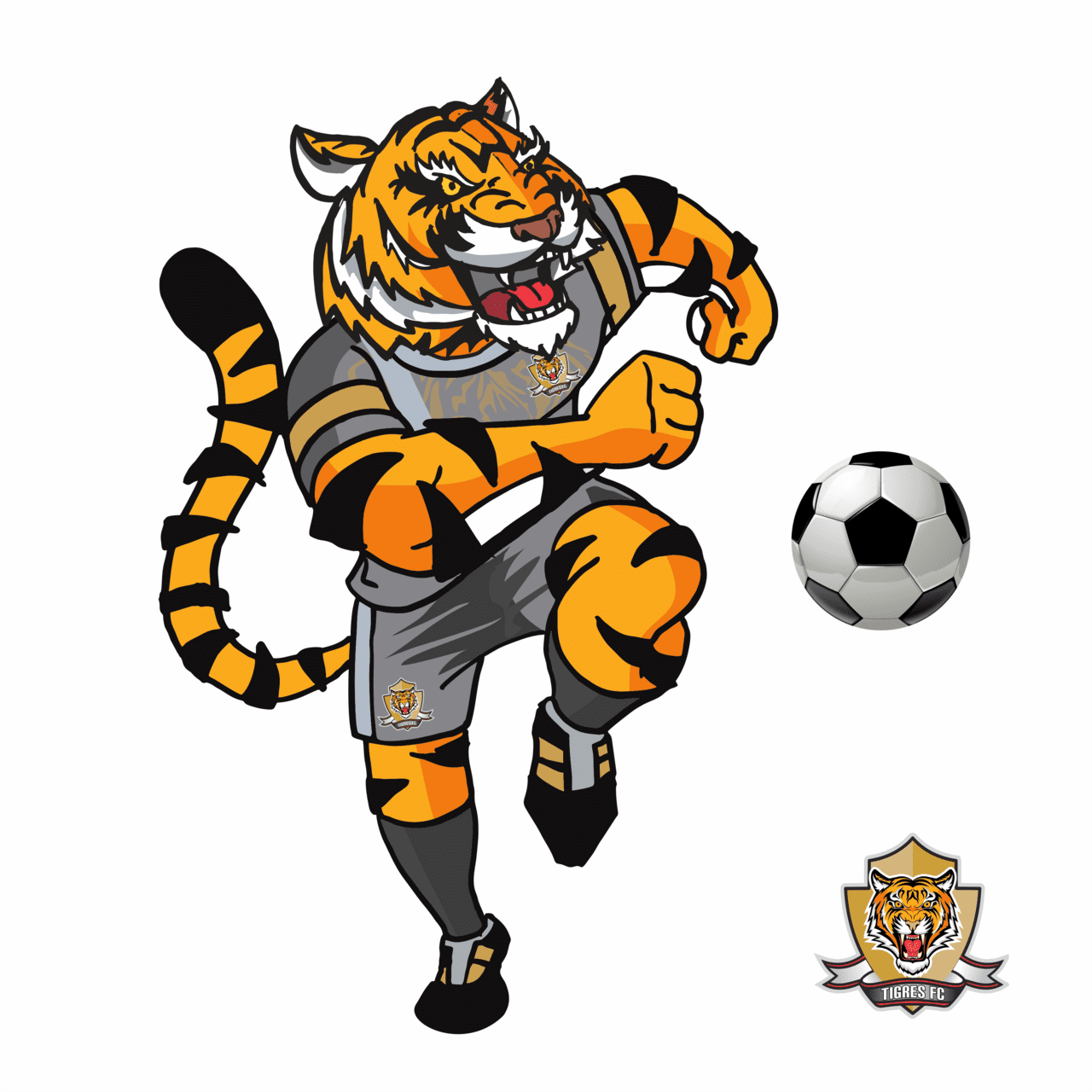 Soccer pin page clipart image 2