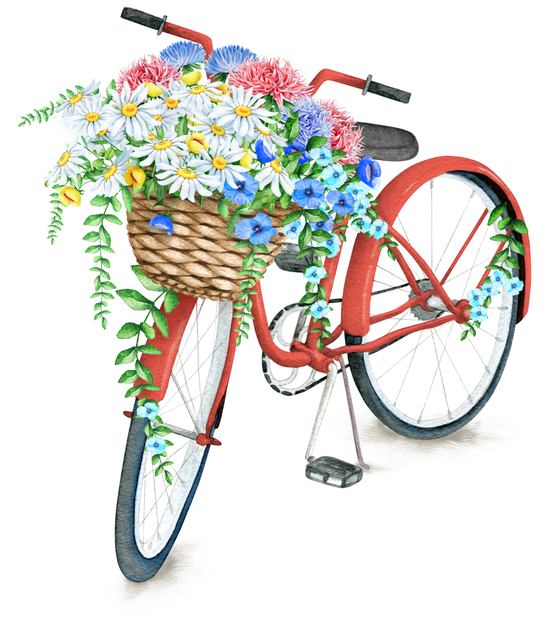 Bicycle pin page clipart photo 2