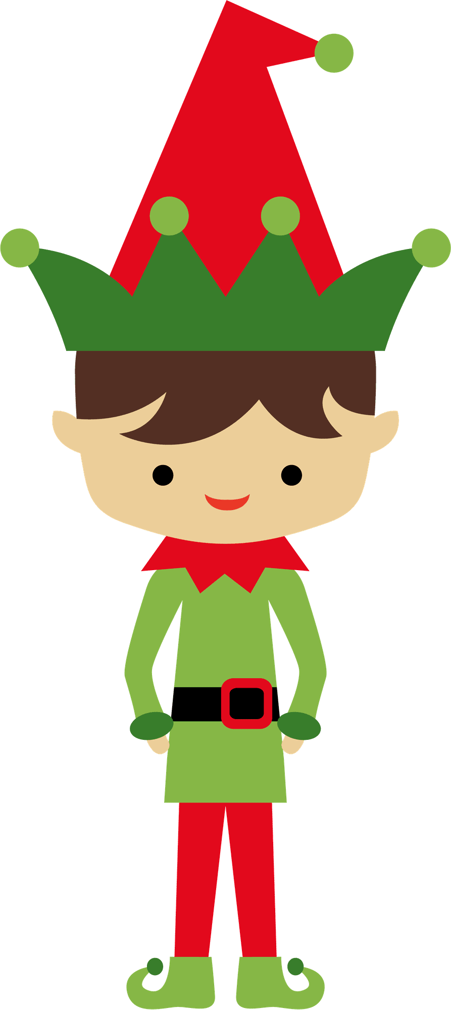 Elf pin page clipart picture