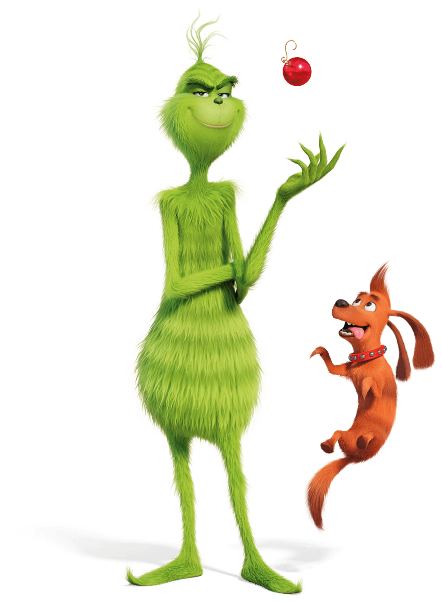 Grinch pin page clipart transparent