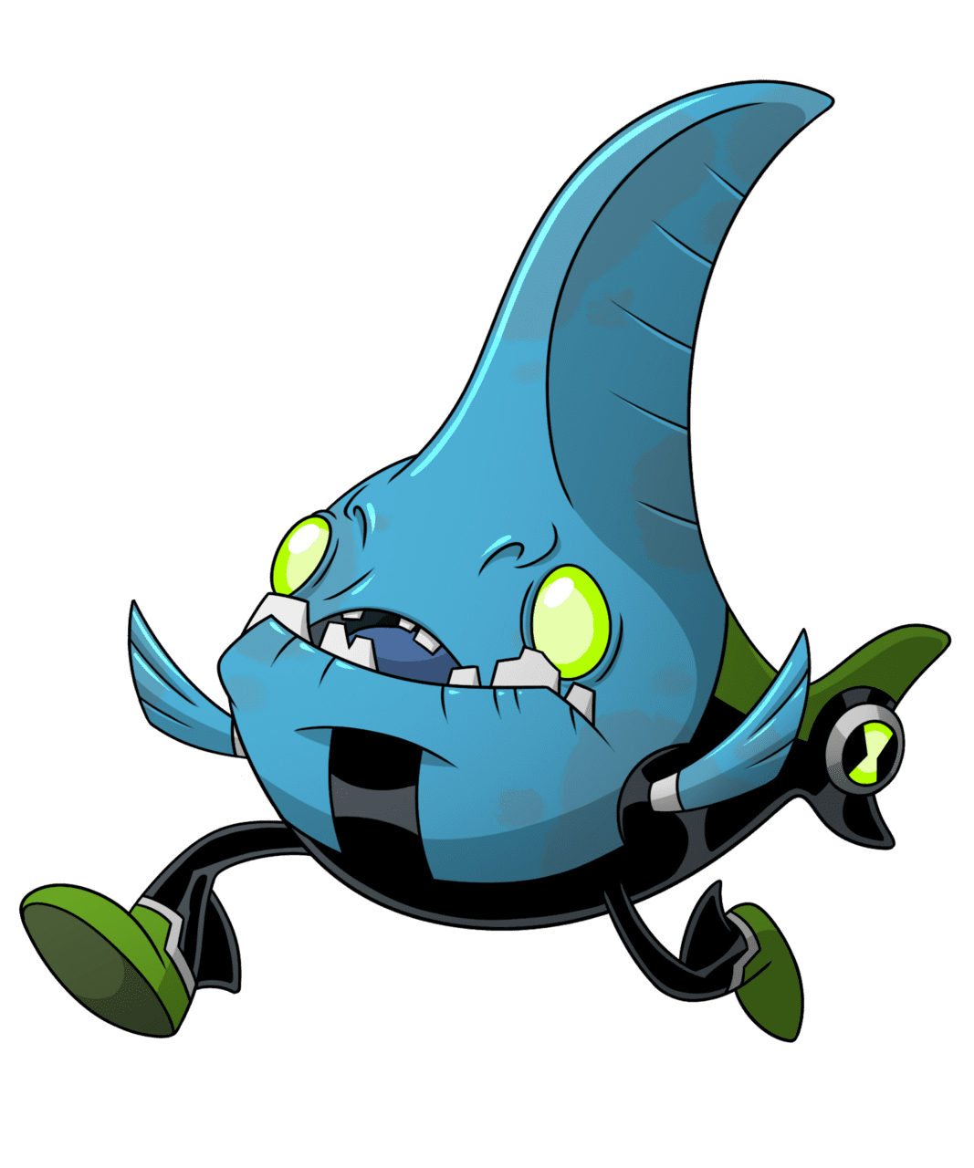 Alien walkatrout clipart transparent