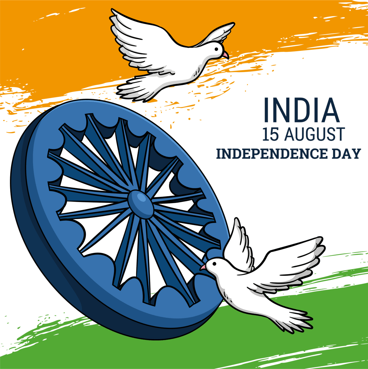 August dependence day of dia clipart logo