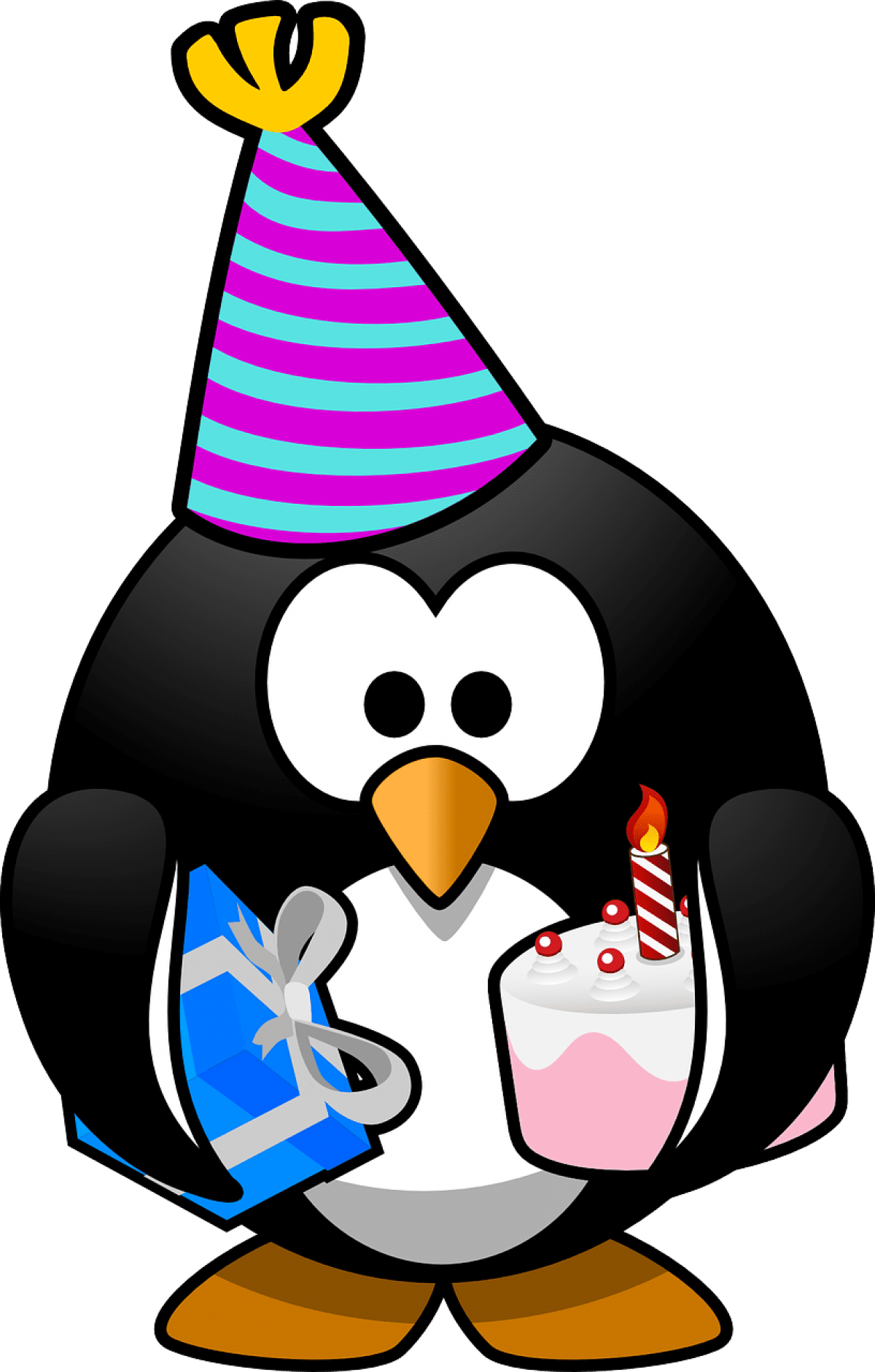 Penguin tomorrow is national fluffernutter day modern life good clipart background