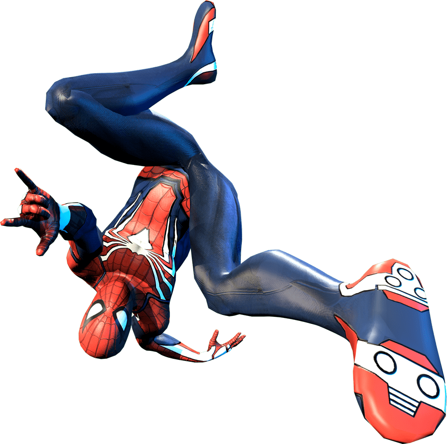 Spiderman ps render by strikedahedgehog deviantart clipart clip art