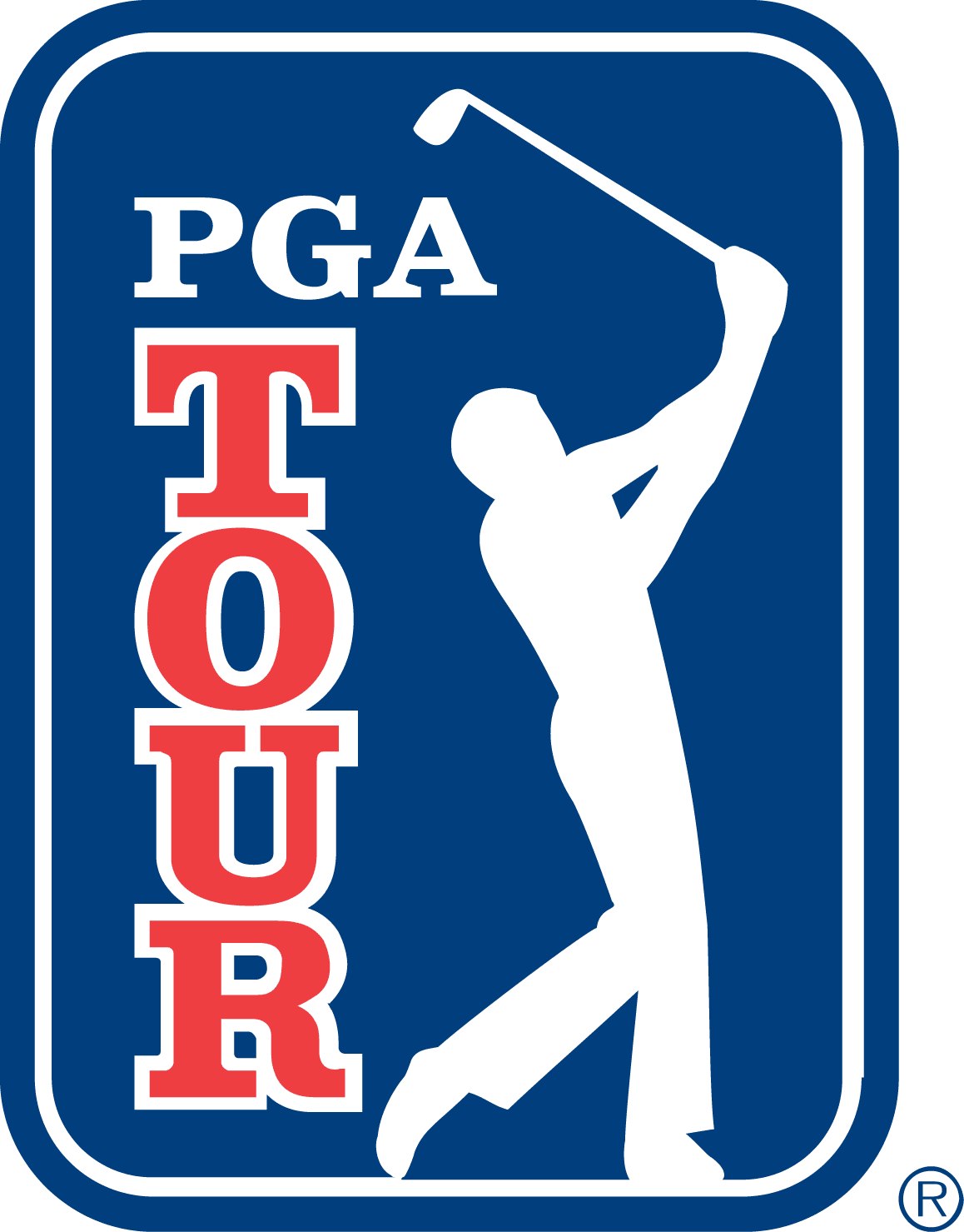 Golf pga tour logo vector brand clipart