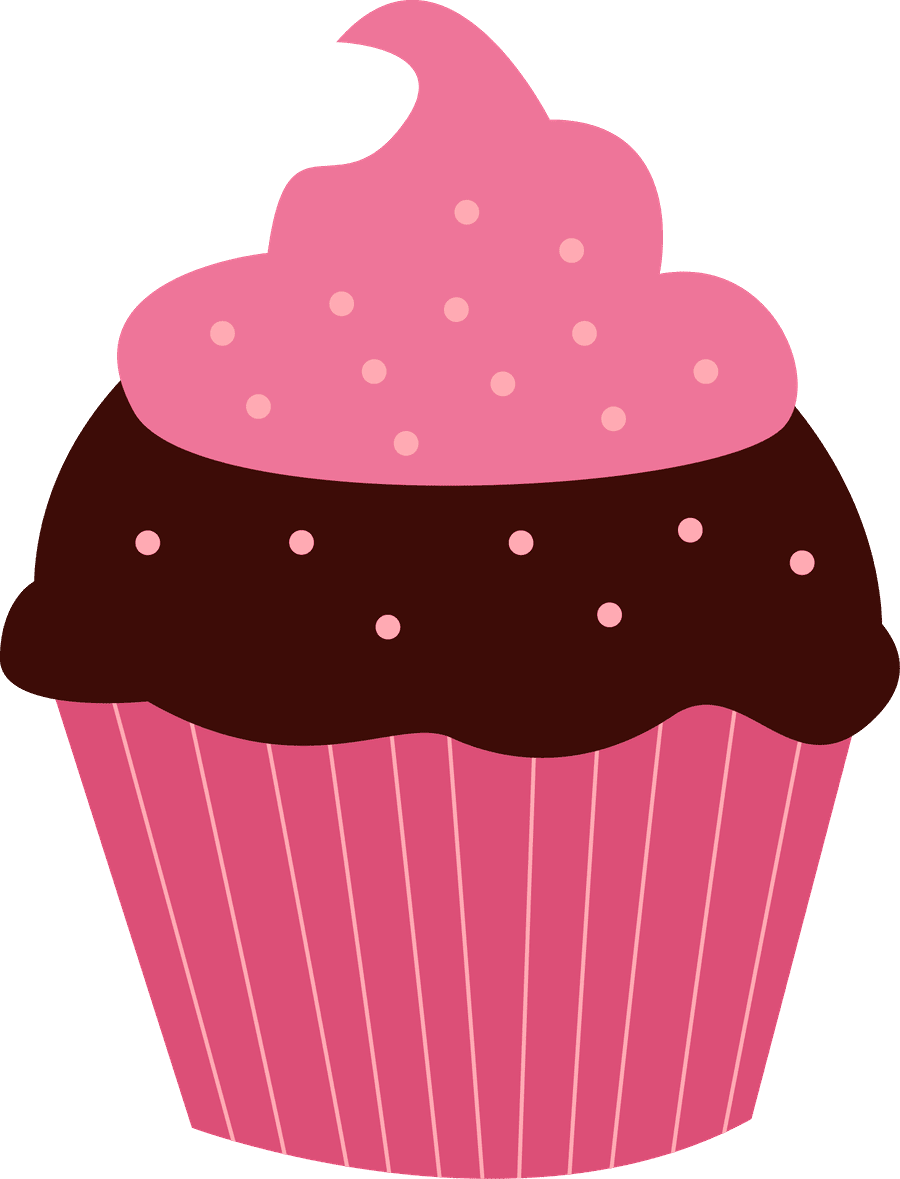 Cupcake pin page clipart logo 2