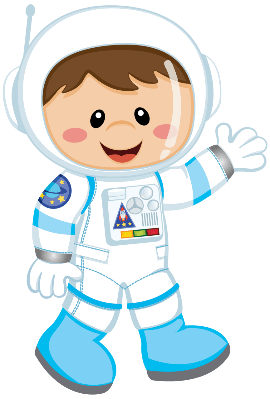 Astronaut pin page clipart free