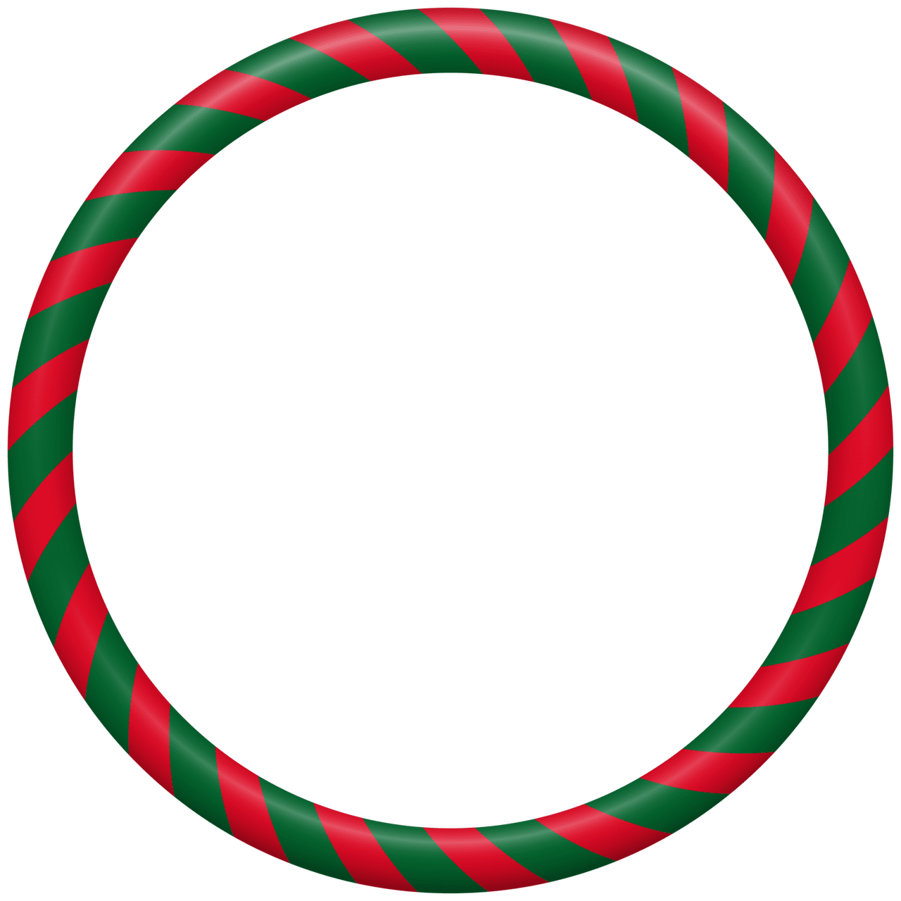 Candy cane christmas border frame clipart clip art