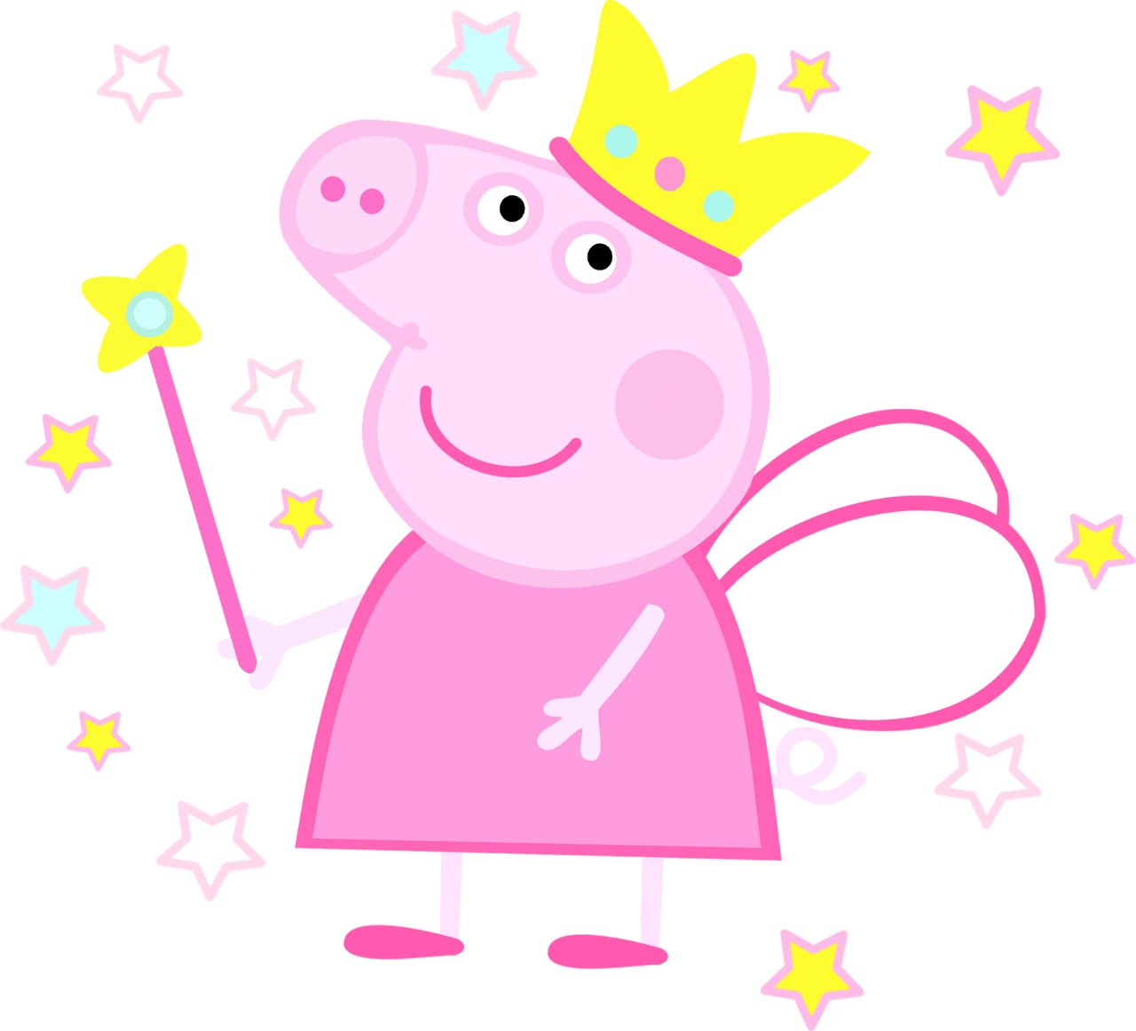 Pig pin page clipart free 4