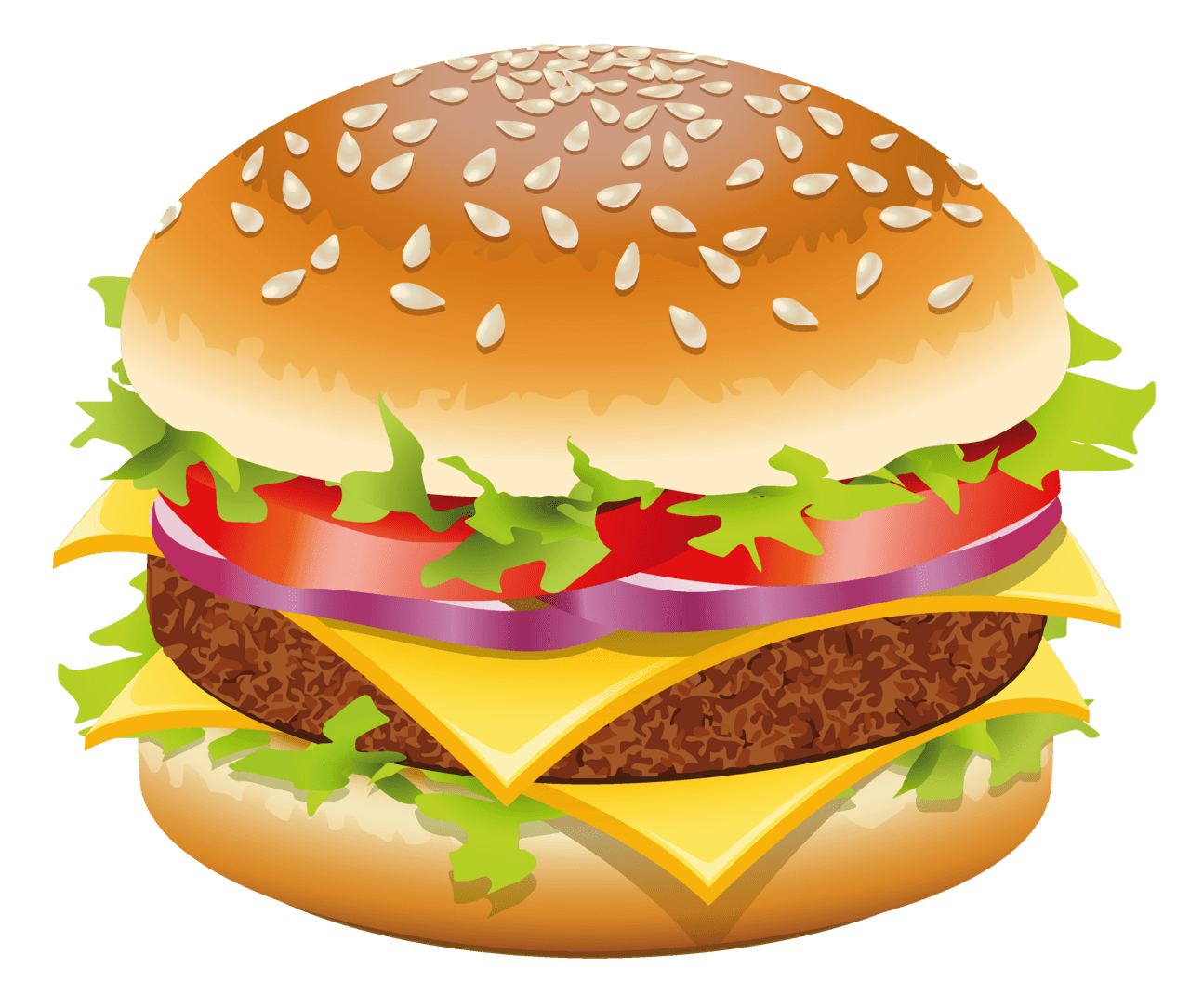 Picture hamburger food cheeseburger dog fast hot clipart