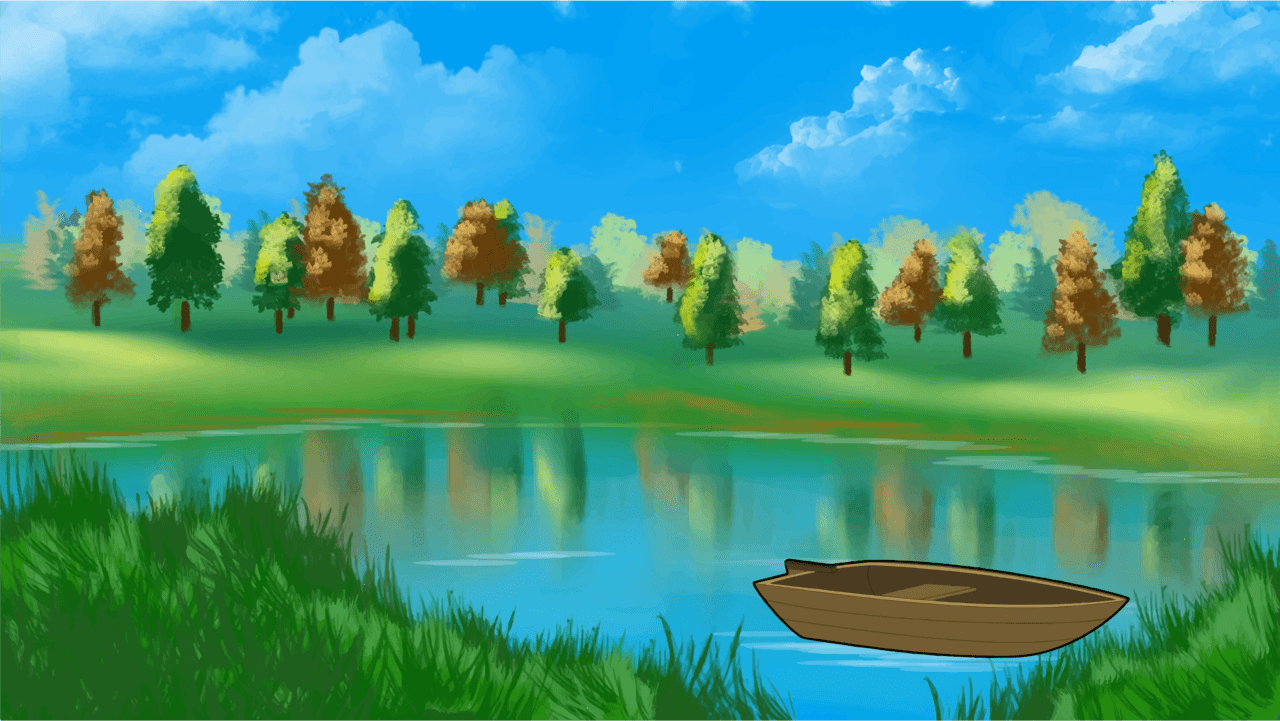 Pond clipart lake landscape paintings water photography