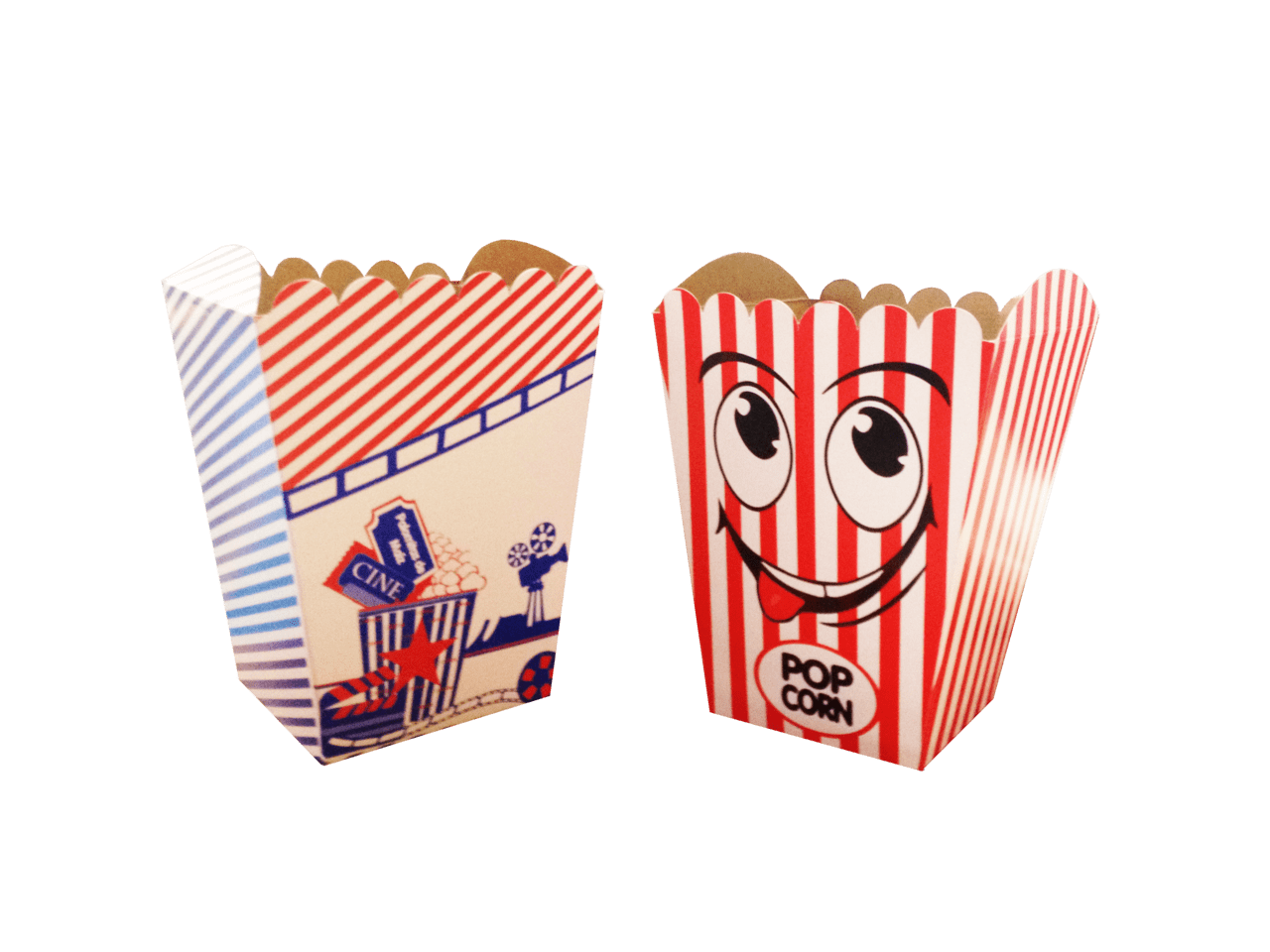 Popcorn cajas para crispetas empaques clipart clip art