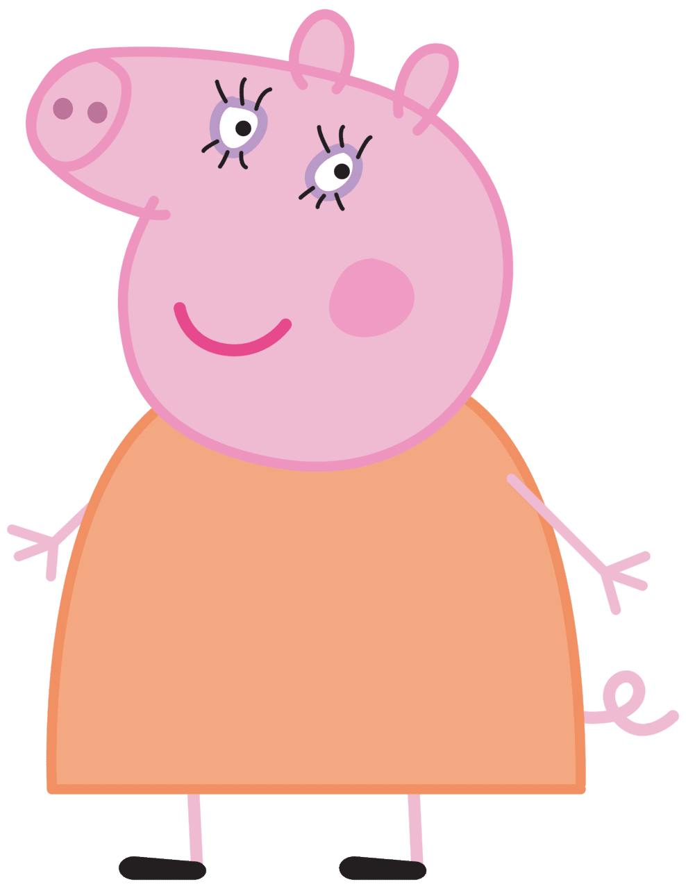 Mummy pig peppa image clipart