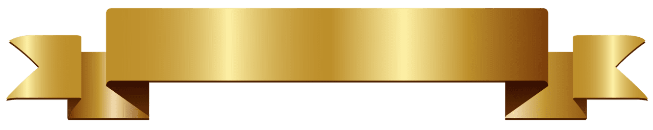 Gold banner clipart clip art