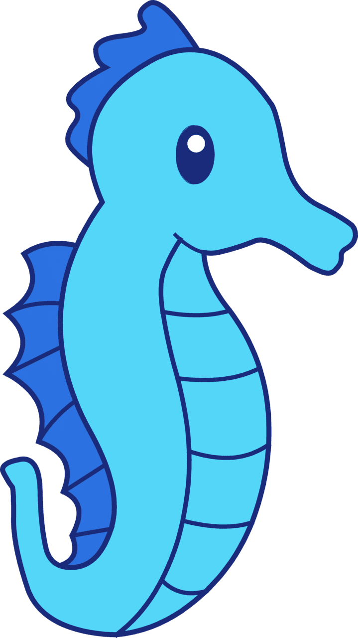 Animal sea horse clipart picture