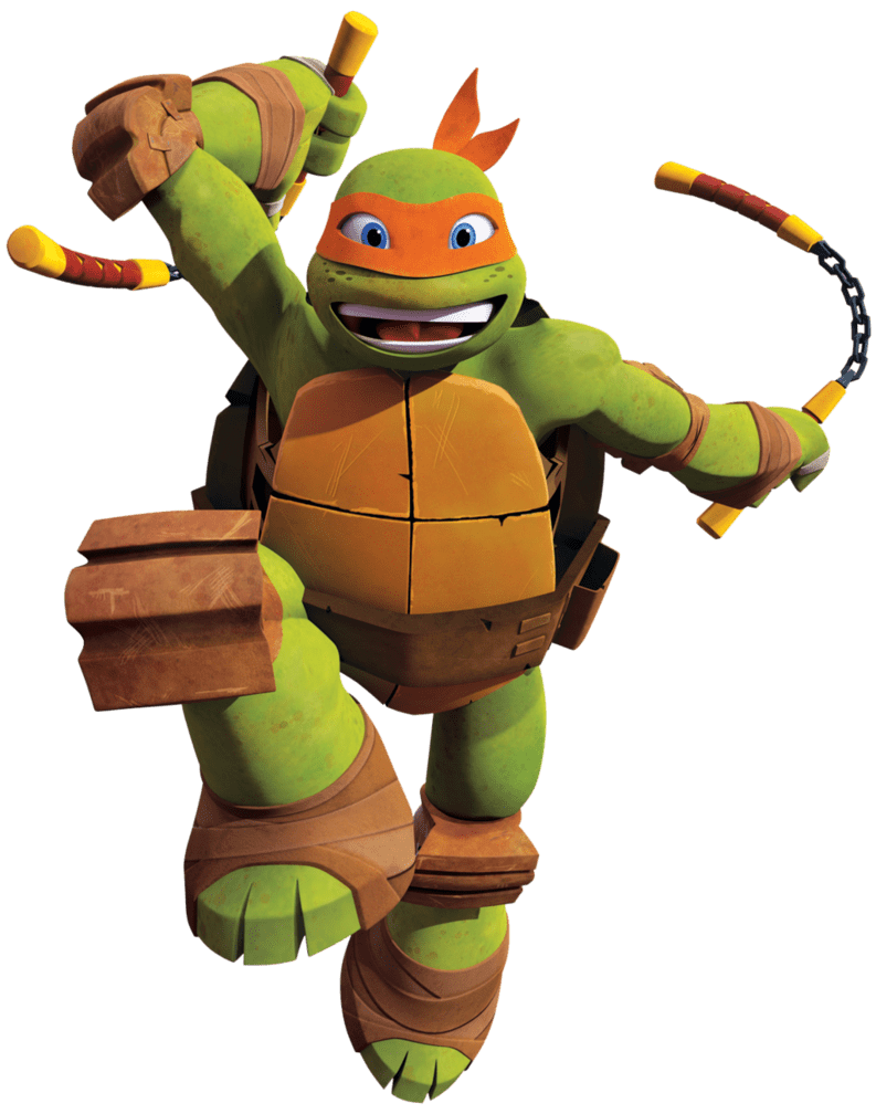 Turtle michelangelo clipart free