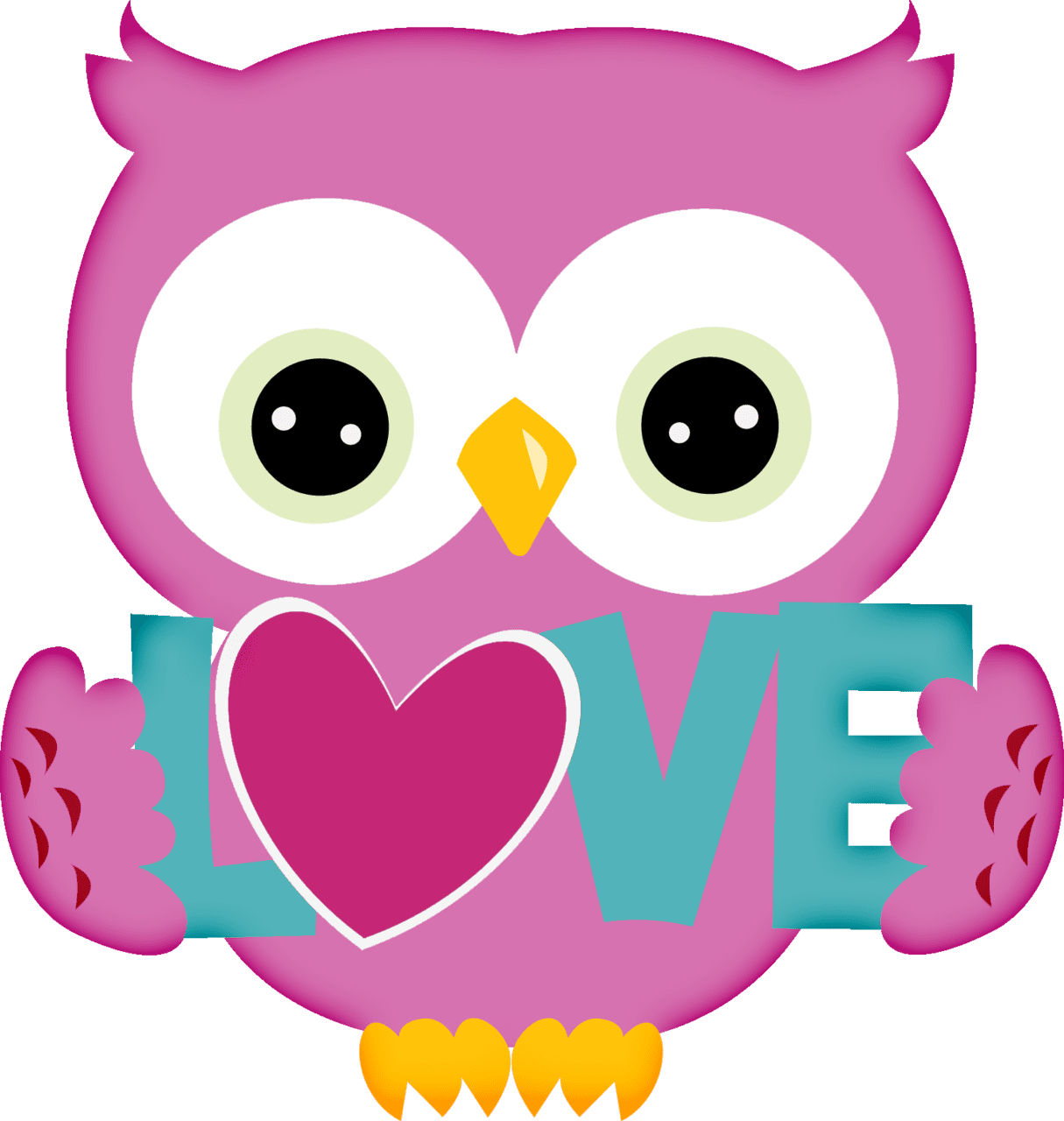 Owl pin page clipart clip art 3