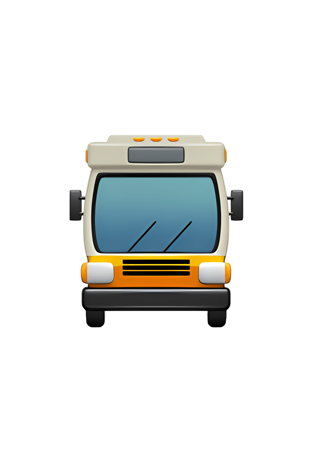 School bus ing emoji clipart clip art