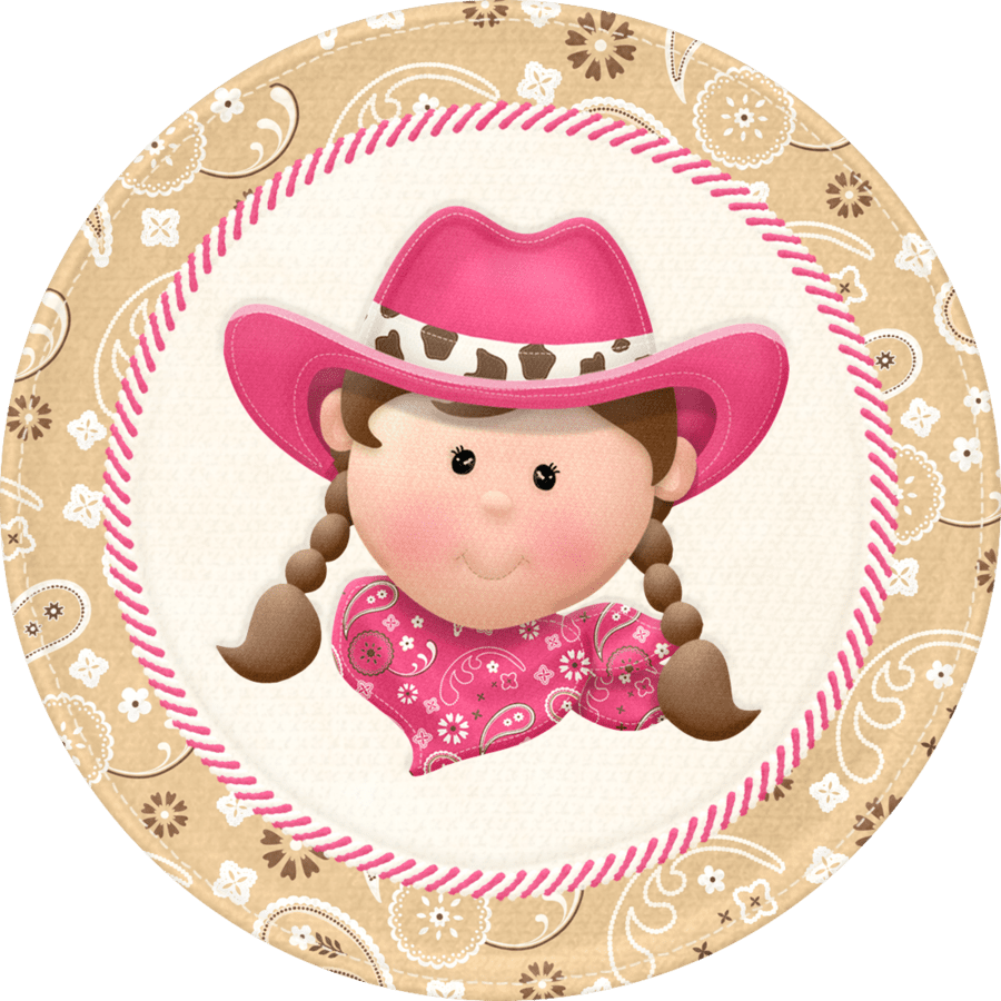 Cowboy hat pin page clipart clip art 3