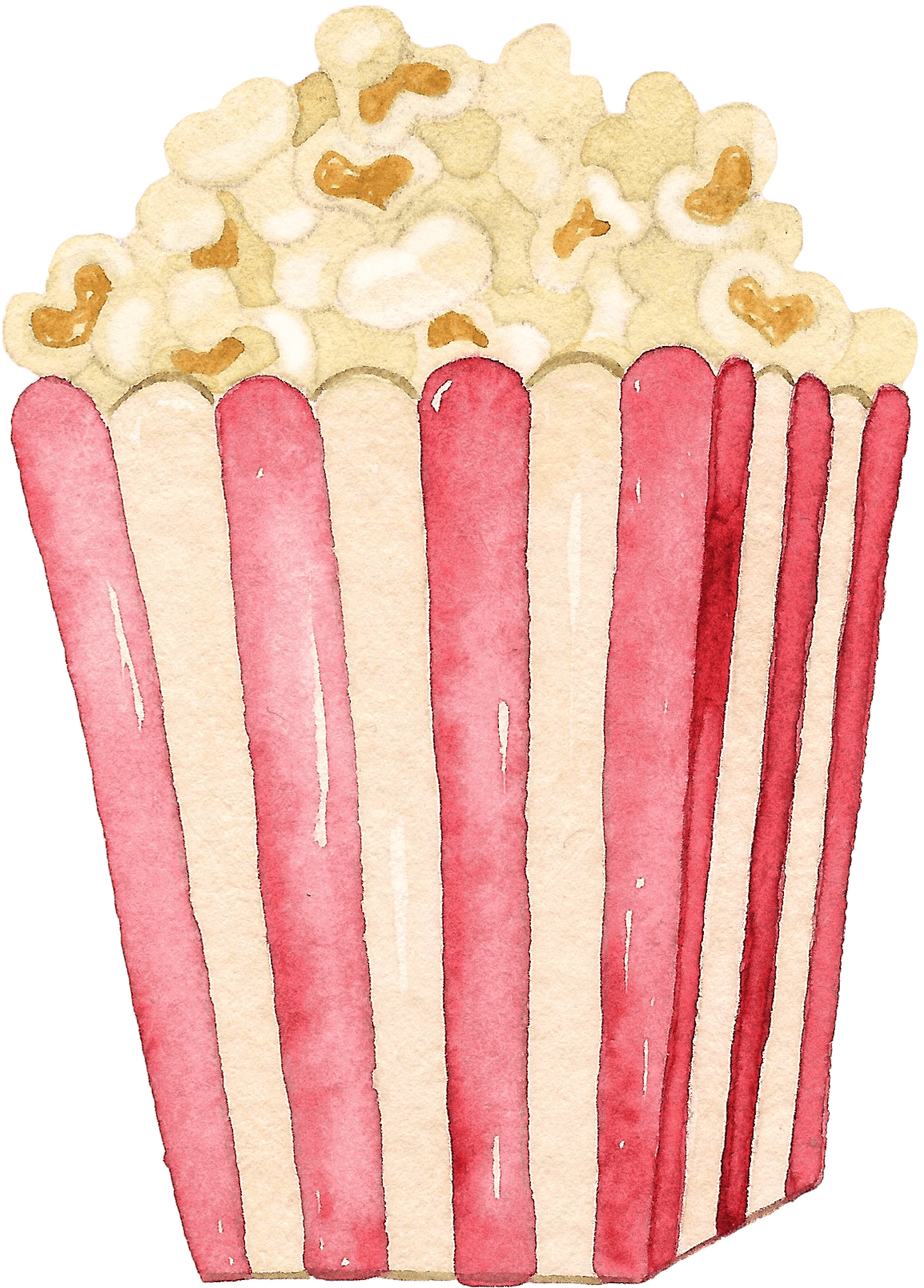 Popcorn pin page clipart photo 3