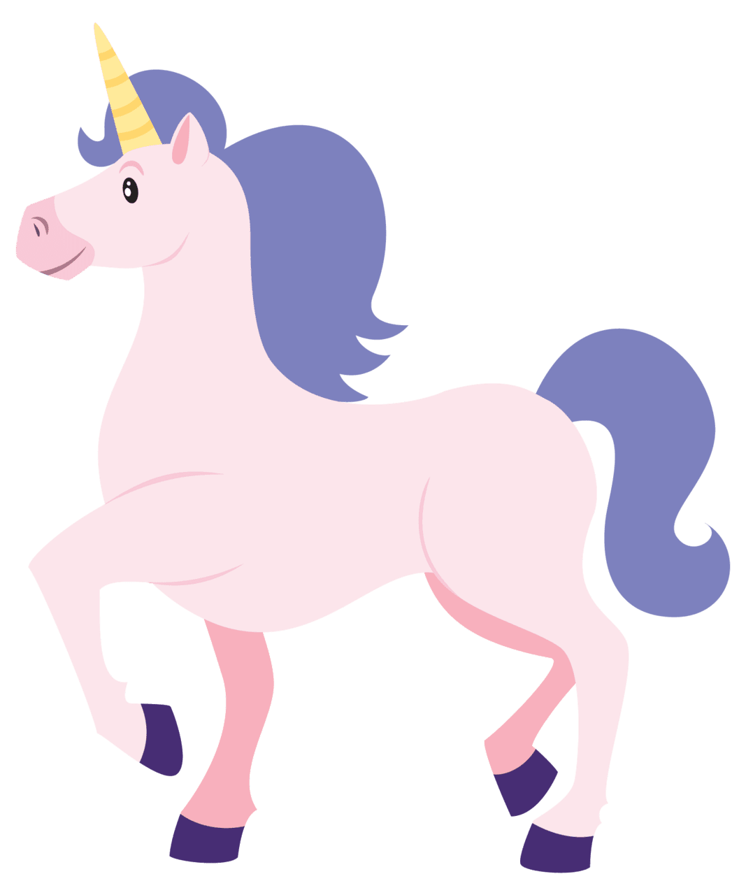 Horse unicorn to use clipart pictures