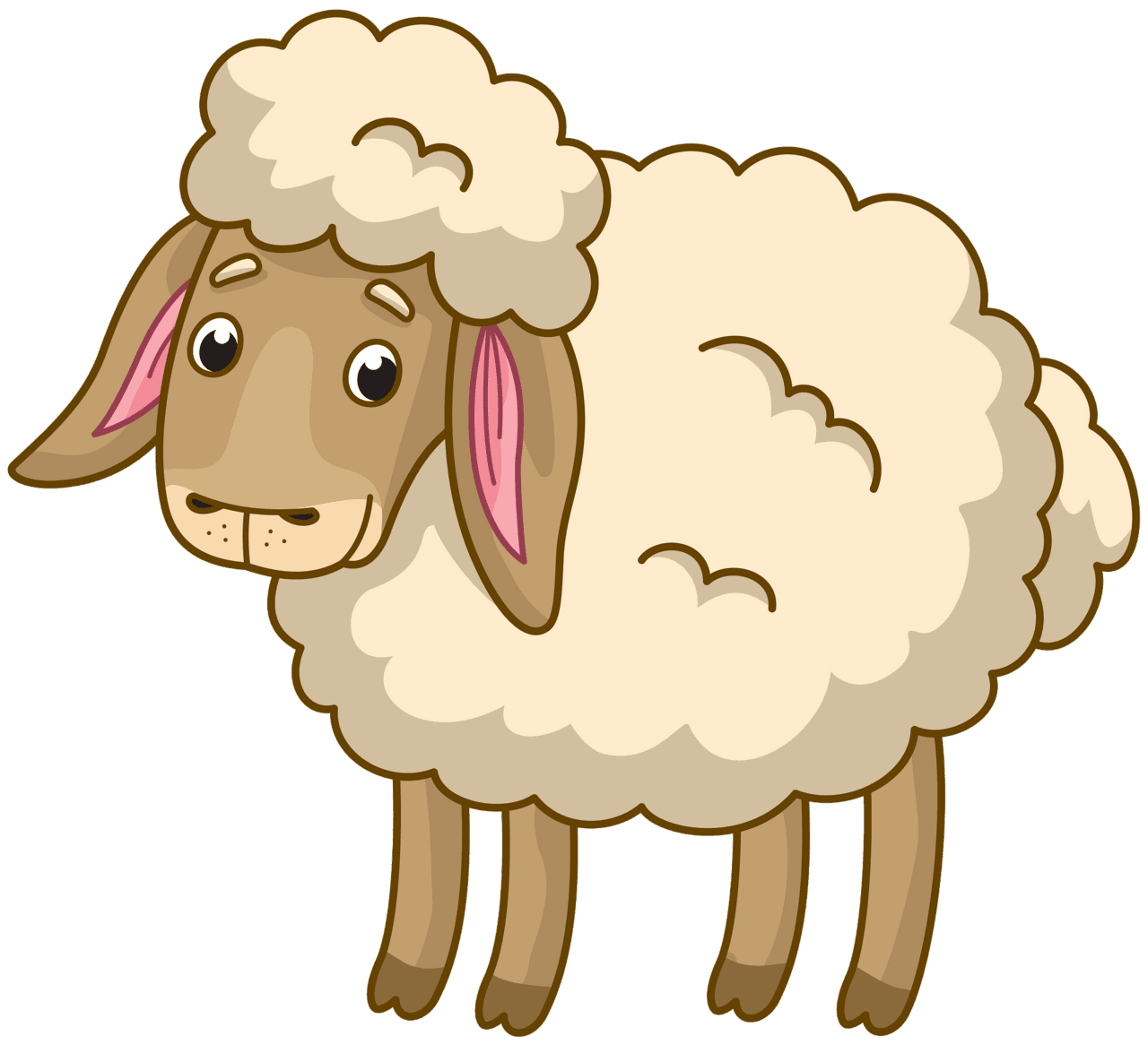 Sheep vector clipart images creazilla