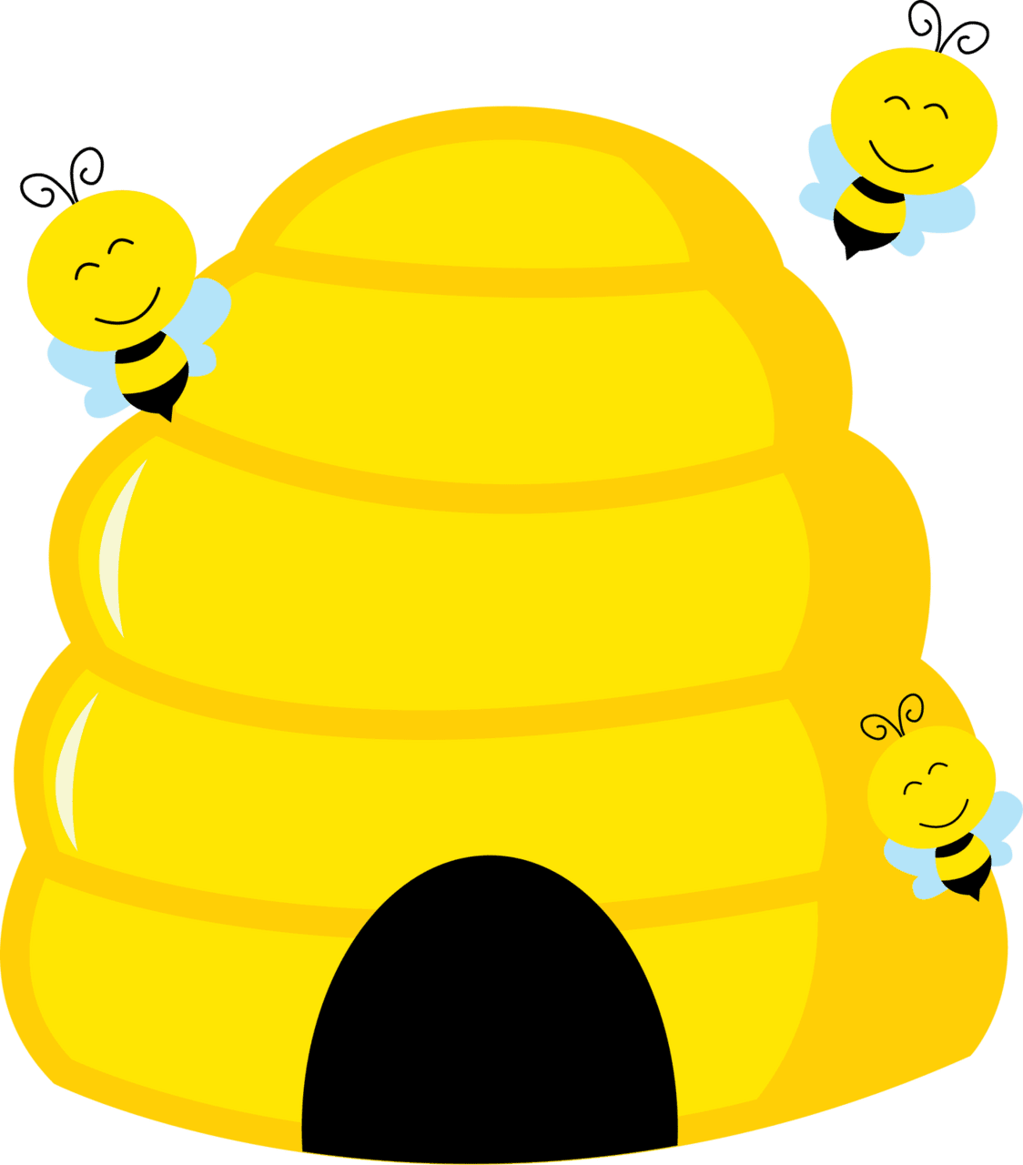 Beehive imagens da abelhinha clipart