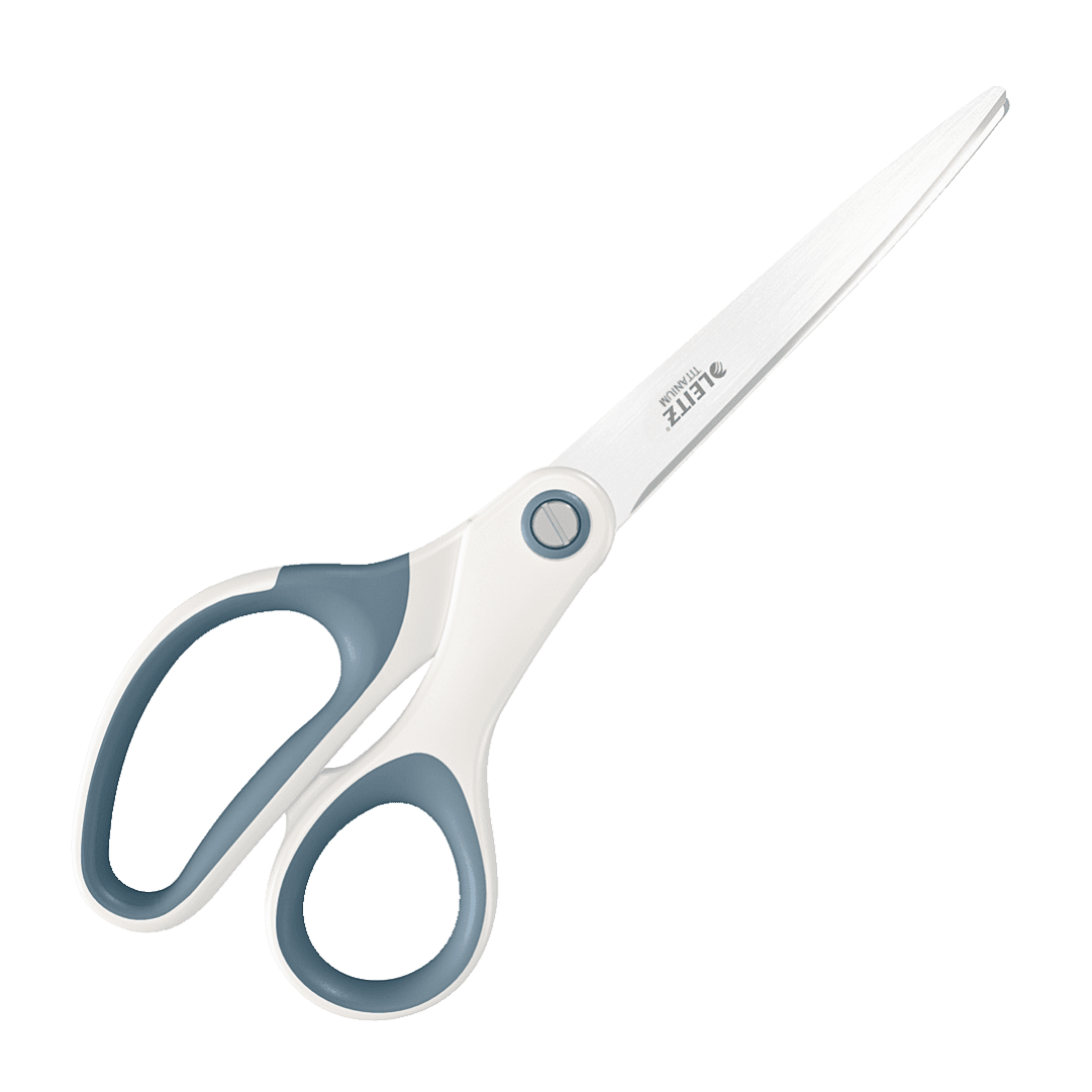 Scissors image pearl white titanium clipart