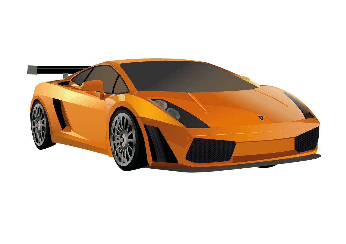 Cars lamborgh clipart transparent